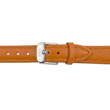 Brown Leather Strap & Silver Buckle watch straps Brother & Sisters